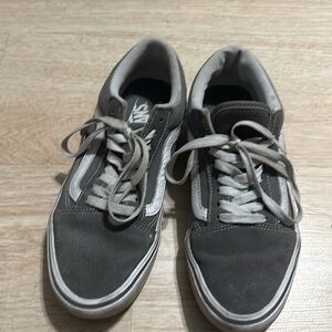 Ultra Kush vans gray size 9 1/2 women size 8 men